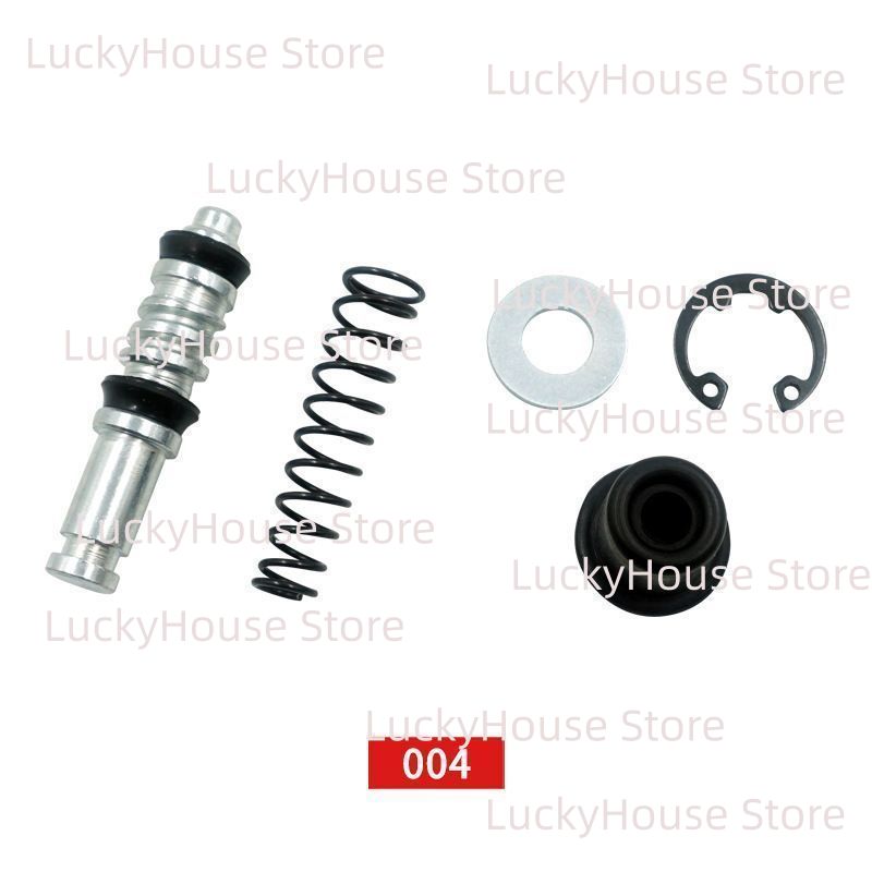 Brake Disc Motorcycle - ชุดซ่อมลูกสูบกระบอกเบรกเกอร์แบบมีเกลียวขนาด 12.7 มม. 5 ชิ้น สำหรับมอเตอร์ไซค์และสกู๊ตเตอร์ไฟฟ้าที่ใช้เบรกดิสก์