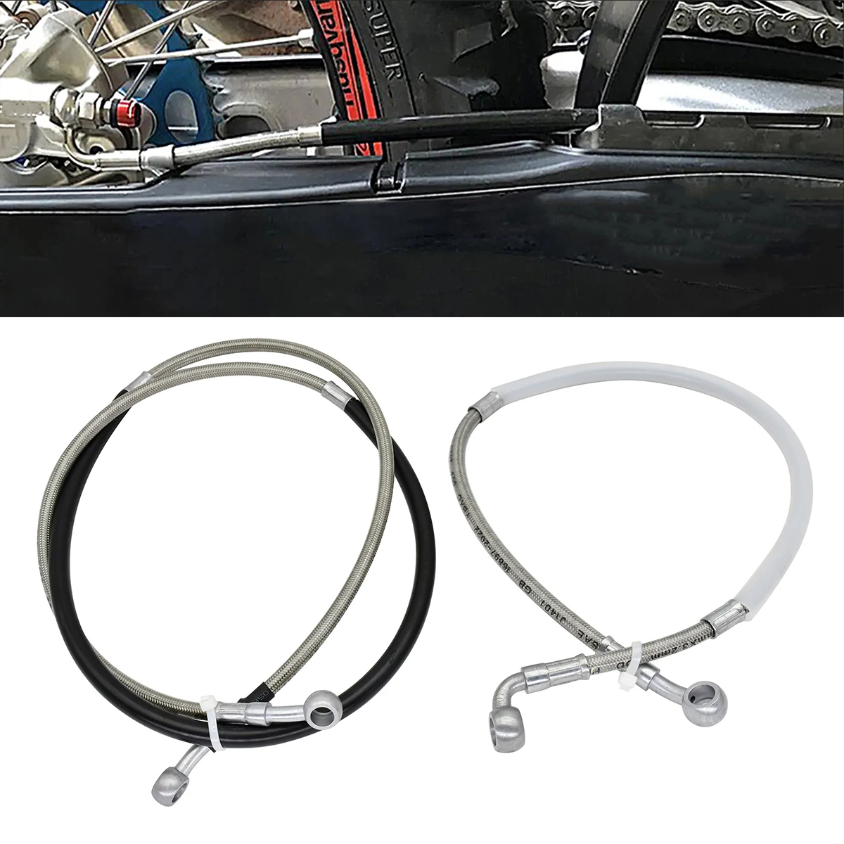 รถจักรยานยนต์ด้านหน้าหรือด้านห - Motorcycle Brake Cable บทวิจารณ์และราคา