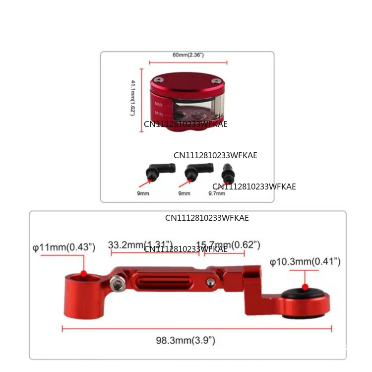 ถ้วยน้ำมันเบรกหน้าแบบ CNC สำหร - Brake Fluid บทวิจารณ์และราคา