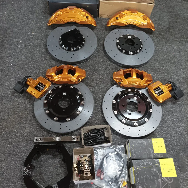 จานเบรกคาร์บอนเซรามิกน้ำหนักเบ - Brake Rotor บทวิจารณ์และราคา