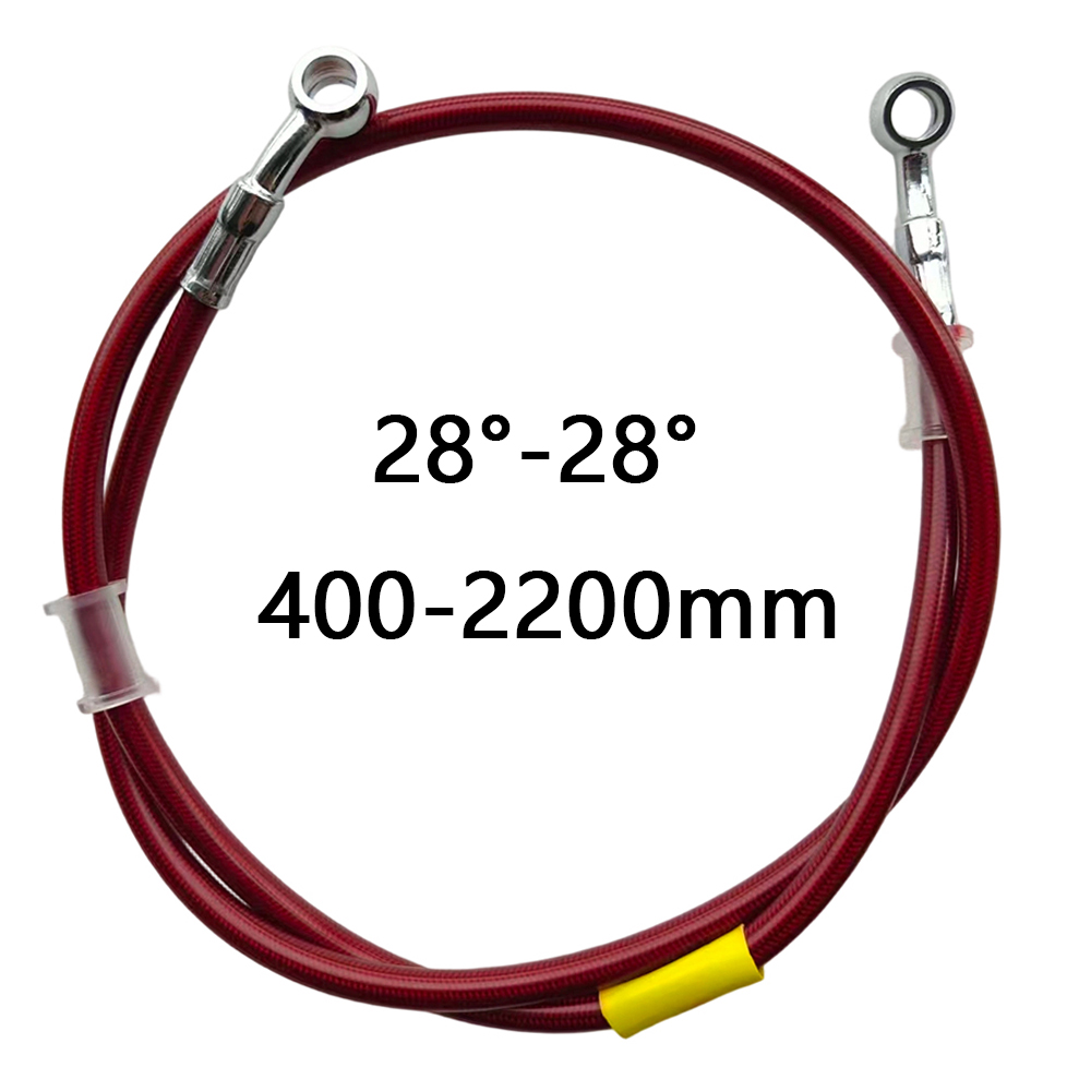 28-28 สีแดง ยูนิเวอร์แซล สายเบ - Brake Line Motorcycle บทวิจารณ์และราคา